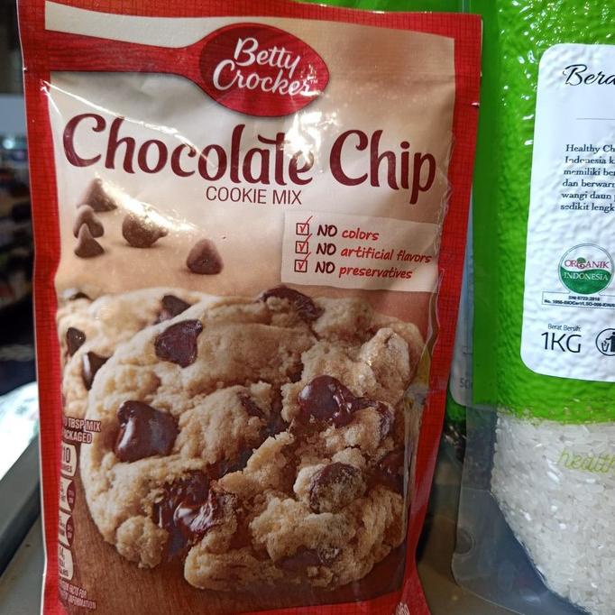 

Betty Crocker Chocolate Chip Flour 496Gr - Tepung Kue Bety Croker New