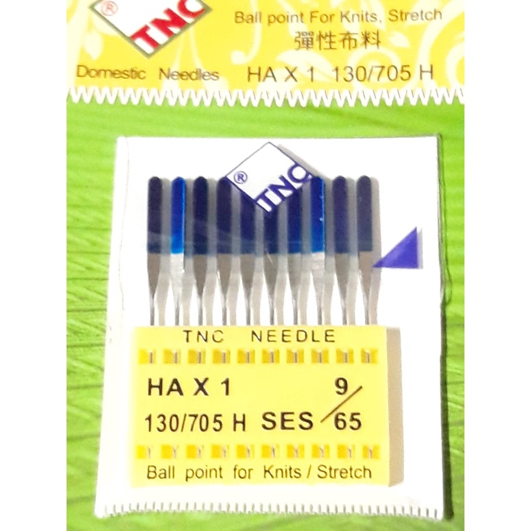 Jarum mesin jahit untuk kaos - ball point