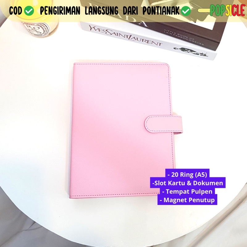 

Buku Agenda Flashee A5 Polos 20 Ring Pink Binder A5 Murah Buku Binder Polos Eksklusif A5 20 Ring