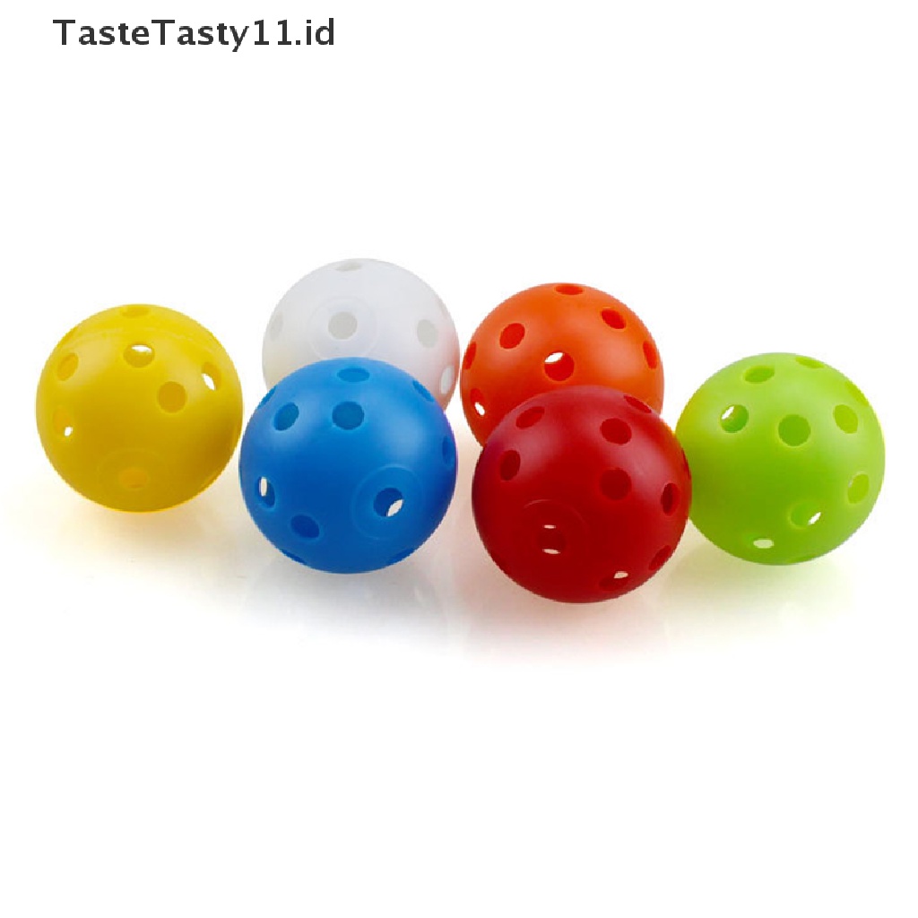 Tastetasty 10Pcs Bola Golf Untuk Latihan Indoor / Outdoor