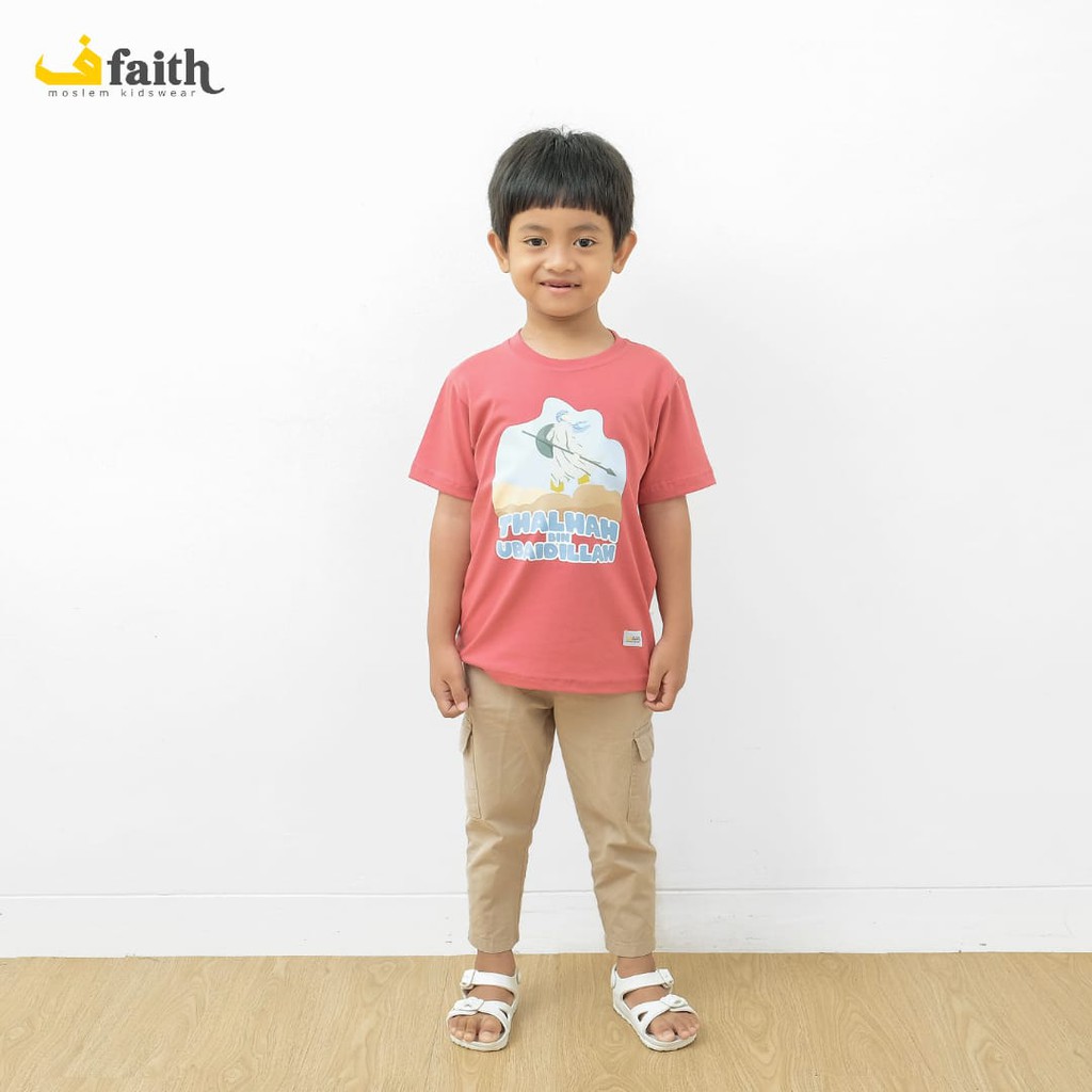 Kaos Dakwah Anak Islami Karakter Thalhah Bin Ubaidillah