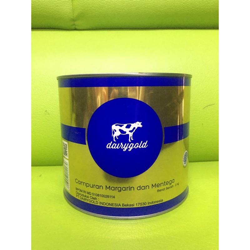 

Dairygold Campuran Margarin dan Mentega 2 Kg