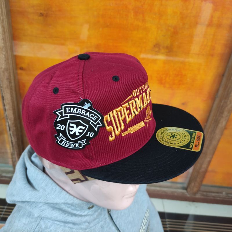 Topi snapback band metal superman is dead