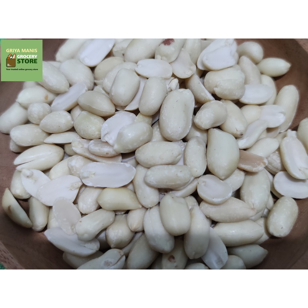 

Kacang Tanah Kupas Ukuran Besar 25/29 1kg