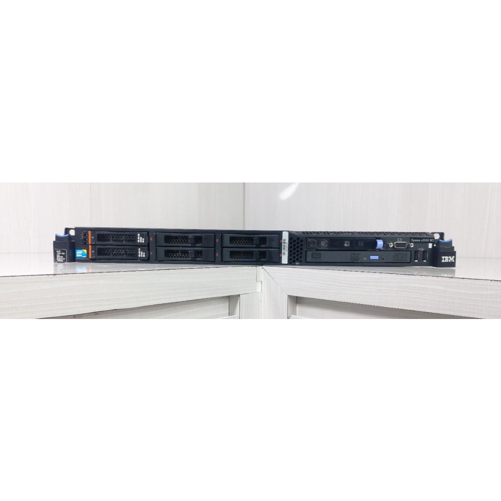 Server System X Ibm x3550 M2 1U Xeon X5504 x1 Ram 32Gb Hdd 600