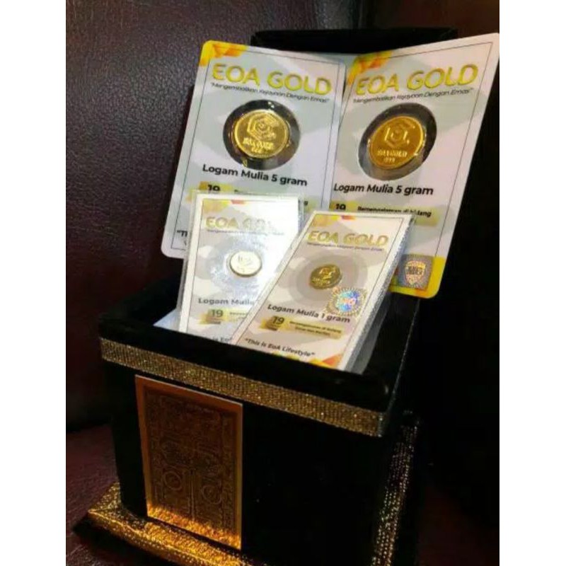Emas EOA GOLD 0.1 Gram, 0.2 Gram,0.5 Gram