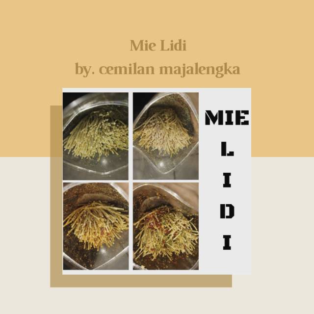 

[250gram] Mie Lidi Pedas