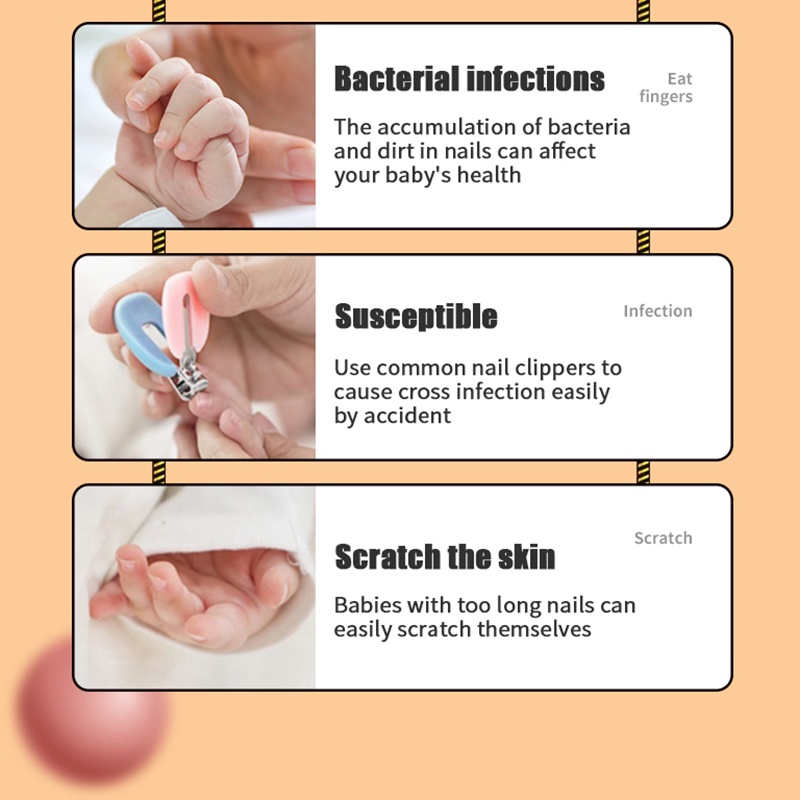 Set Gunting Kuku Elektrik Untuk Bayi Baru Lahir