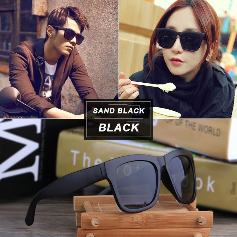 （YUZHU）COD Kacamata Hitam Korea Fashion Gaya Wanita Kaca Mata Square Murah Cewek Sunglasses