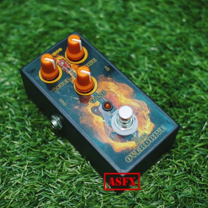 Efek gitar overdrive ASFX murah AS Effect stompbox pedal guitar over drive