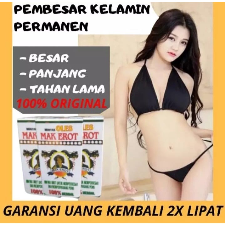 Termurah Obat Herbal Mak Erot Original / Minyak Urut Mak Erot ORI