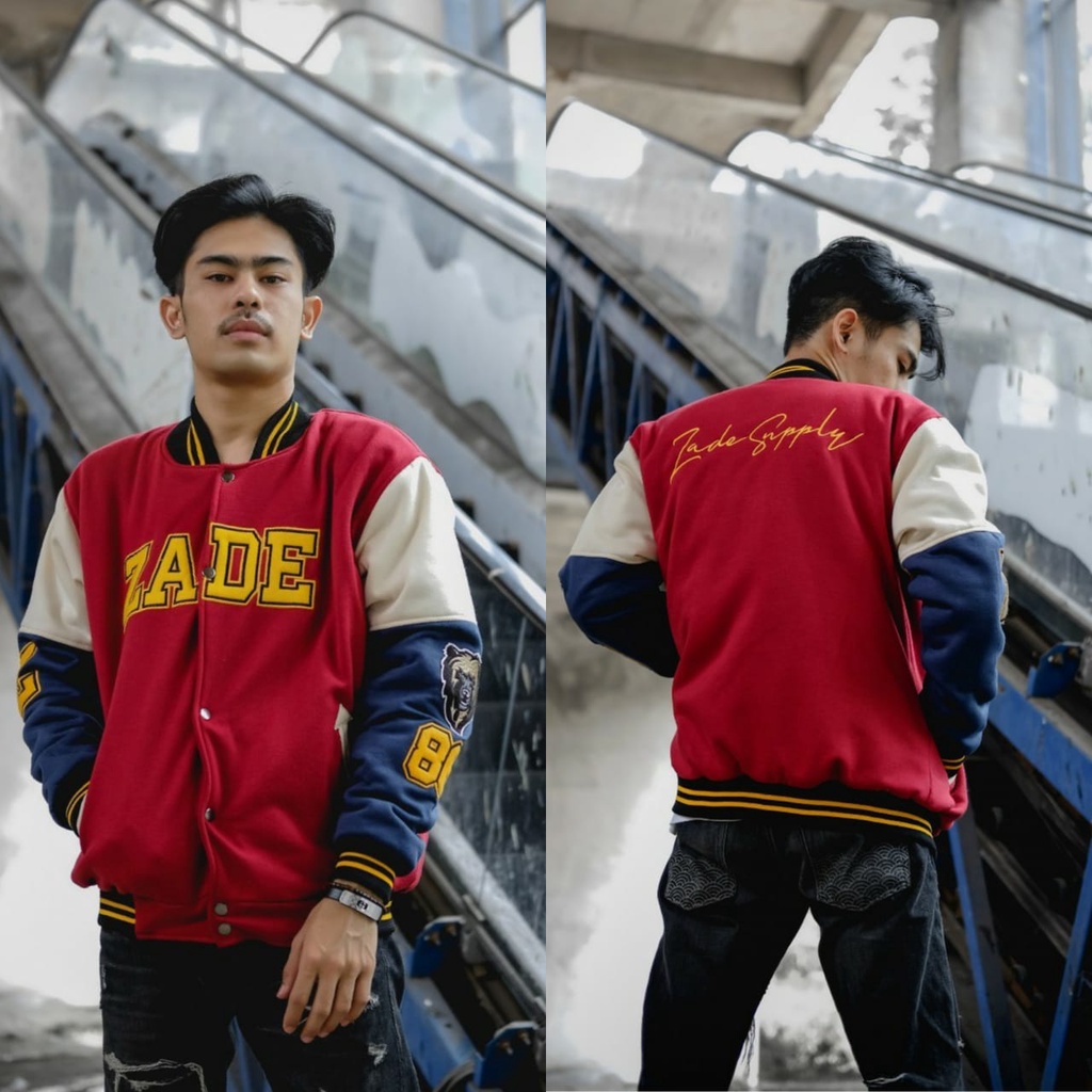 Jual Jaket Varsity Baseball Pria Wanita Varsity Jacket Vintage Jaket Varsity Vintage Revenge