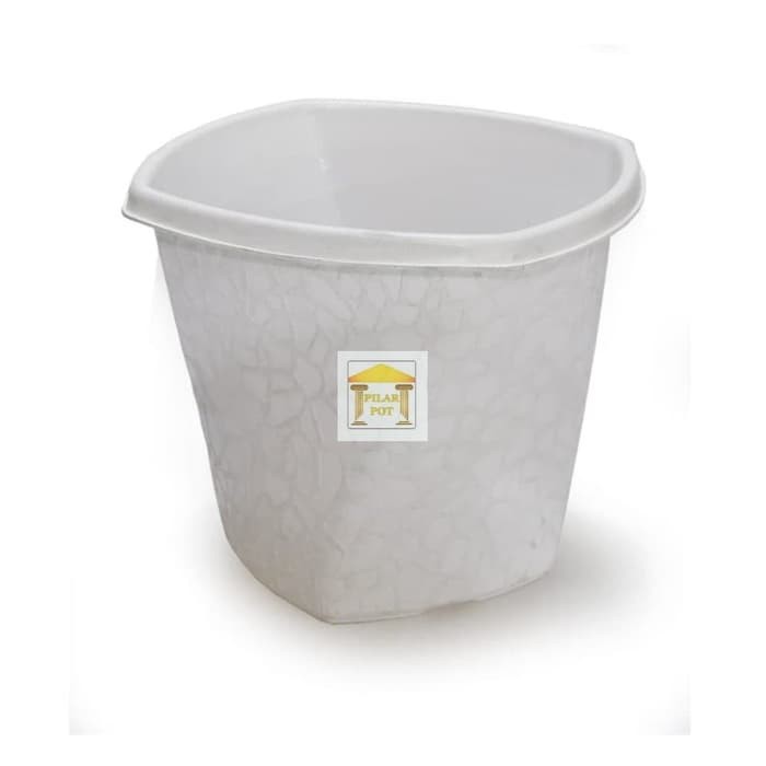 Pot bunga twister UK 20 PUTIH - Putih