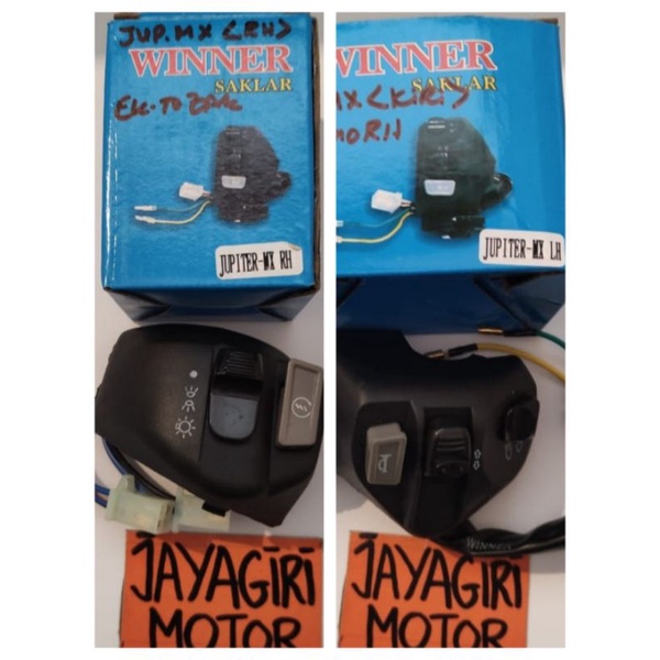 Saklar Kanan / Kiri JUPITER MX Winner Lampu Holder Handle Switch Sen Dim Stater Starter Tombol On Of