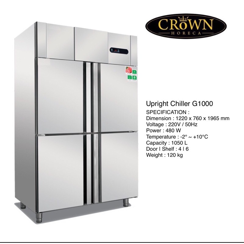 Upright Chiller G 1000