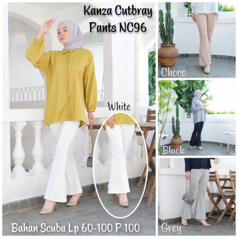 (BISA COD) KHANZA CUTBRAY PANTS