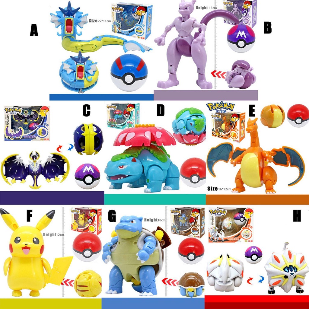 Action Figure PokePets Ball Untuk Anak-Anak