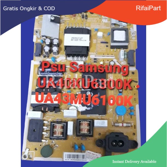 POWER SUPPLY SAMSUNG UA40KU6300K - PSU TV SAMSUNG UA40KU6300K - REGULATOR SAMSUNG UA40KU6300K