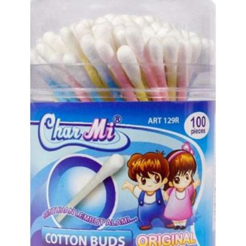 Charmi Cotton Bud Tube 100s