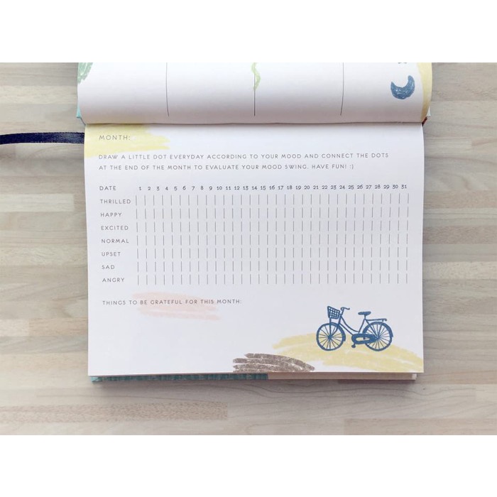 

Buku Catatan Perencanaan Peekmybook One Fine Day All Year Planner 016