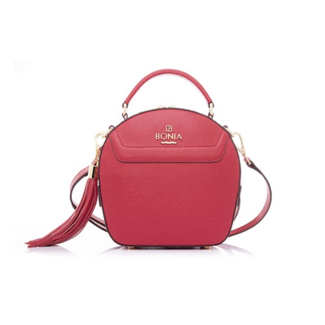Bonia Red Basic Sonia Bag