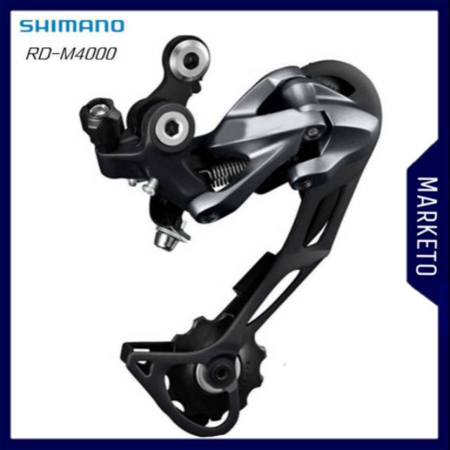 Gigi Belakang Sepeda 9 Speed Shimano Alivio 9 Speed Rear Derailleur - RD-M4000 (OEM)