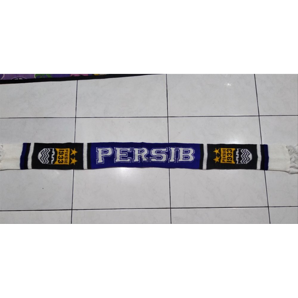 syal scarf persib  bandung rajut murah Berkualitas