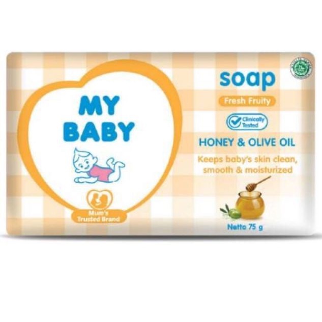 My Baby Bar Soap - My Baby Sabun Mandi Bayi - My Baby Sabun Batang Bayi