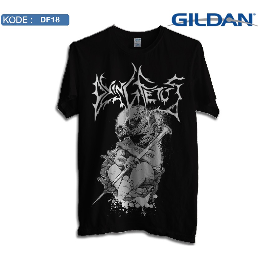 Kaos dying fetus band original gildan df18