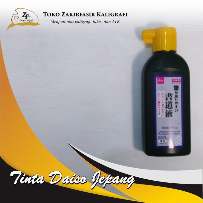 

TINTA KALIGRAFI DAISO JEPANG 180 ML/DAISO TINTA KALIGRAFI 180 ml