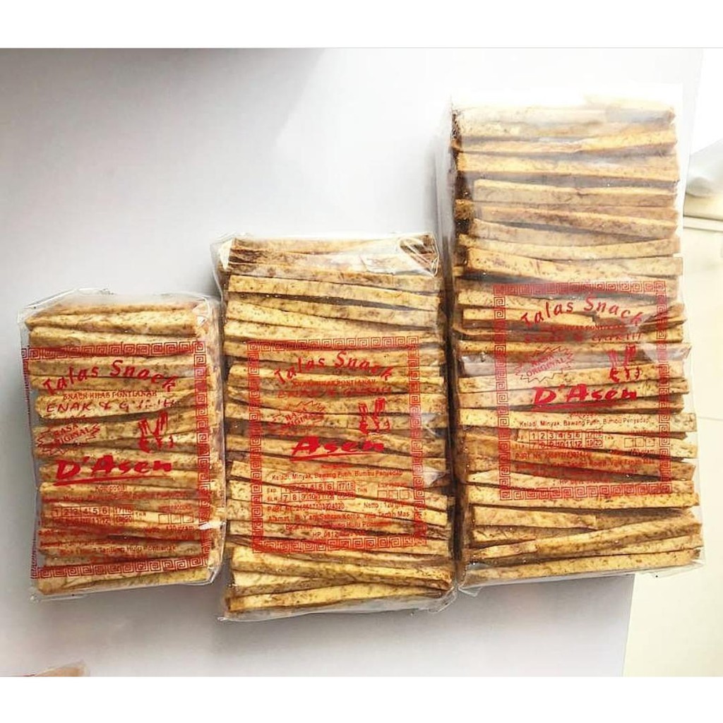 TALAS ASEN PONTIANAK (BESAR) | SNACK TALAS | STICK TALAS