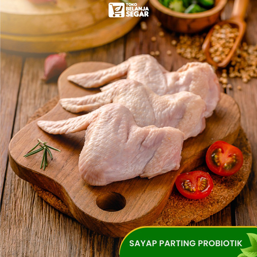 

Sayap Parting Ayam Potong Negri Probiotik (500 gram) - Natural Poultry