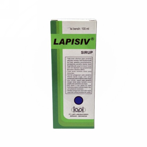 

LAPISIV 100 ML SIRUP