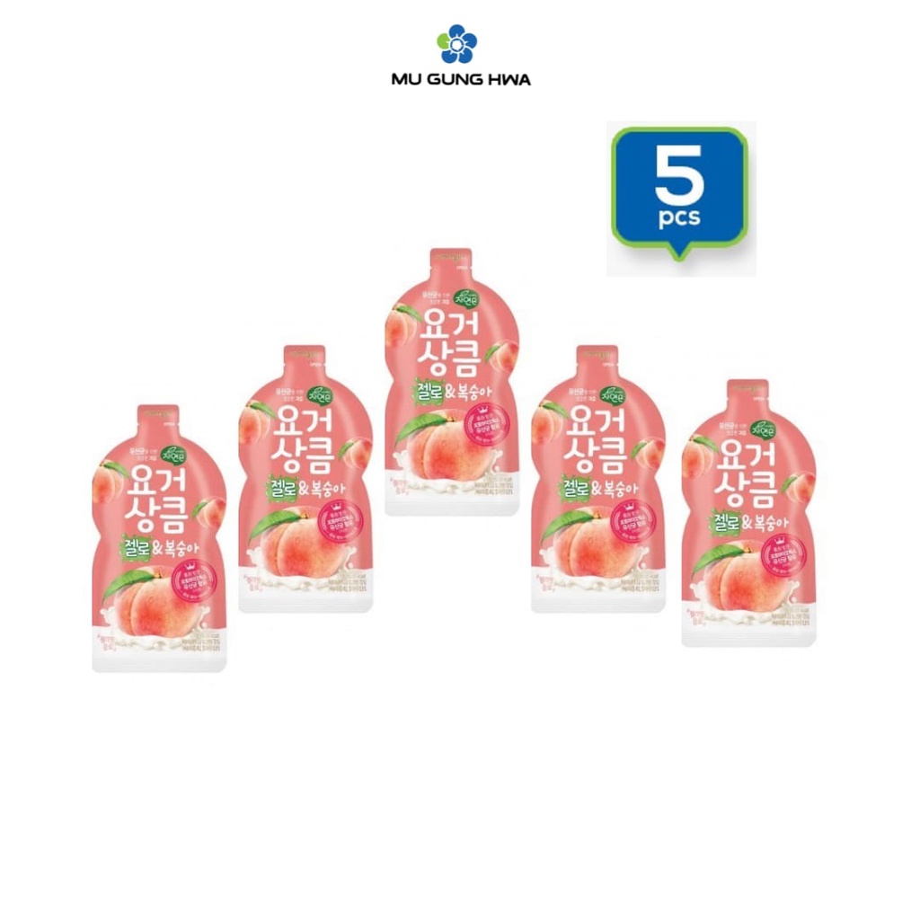 

ZAIYEONUN YOGUR JELLO PEACH 100ML*5PCS
