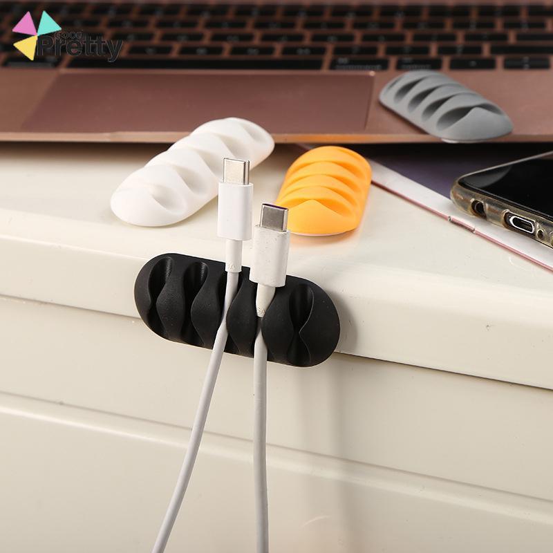 HOTSALE Cable Reel Organizer Desktop Clip Cord Management Headphone Wire Holder - PD