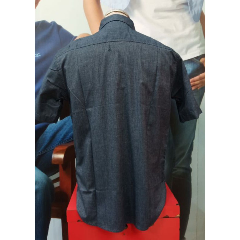 Carvil Jeans |Kemeja Pria Navy