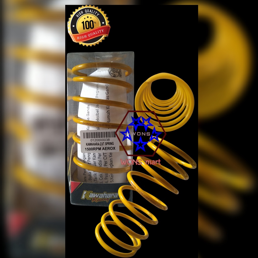 PER CVT KAWAHARA 1500 RPM AEROX 155 NMAX LEXI