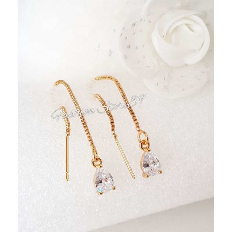 Anting Jurai Sabrina Impor Perhiasan lapis Emas 18k Bestquality impor Xuping Yaxiya