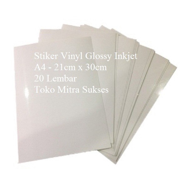 

Stiker Vinyl Inkjet A4