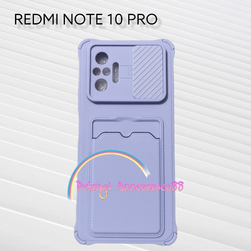 CASE REDMI NOTE 10 PRO CASE SOFTCASE SLEDING WARNA WARNI