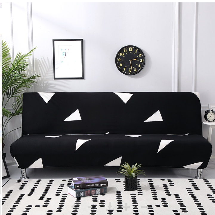 [dan tongkat busa]160-190CM Elastic Vintage Cover SOFA BED Cover Sarung SOFA BED stretch elastis