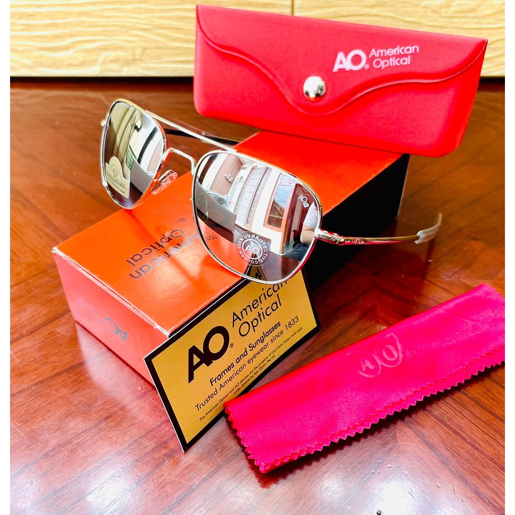 NEW Kacamata AO American optical PILOT SPORTY 56