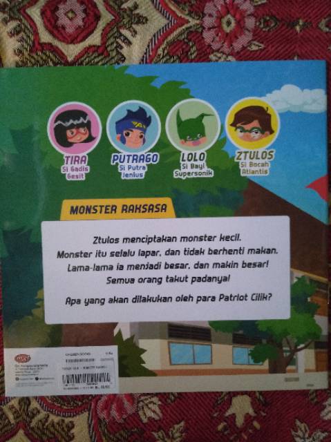 Buku Anak - Bumi Langit - Patriot Cilik Monster Raksasa