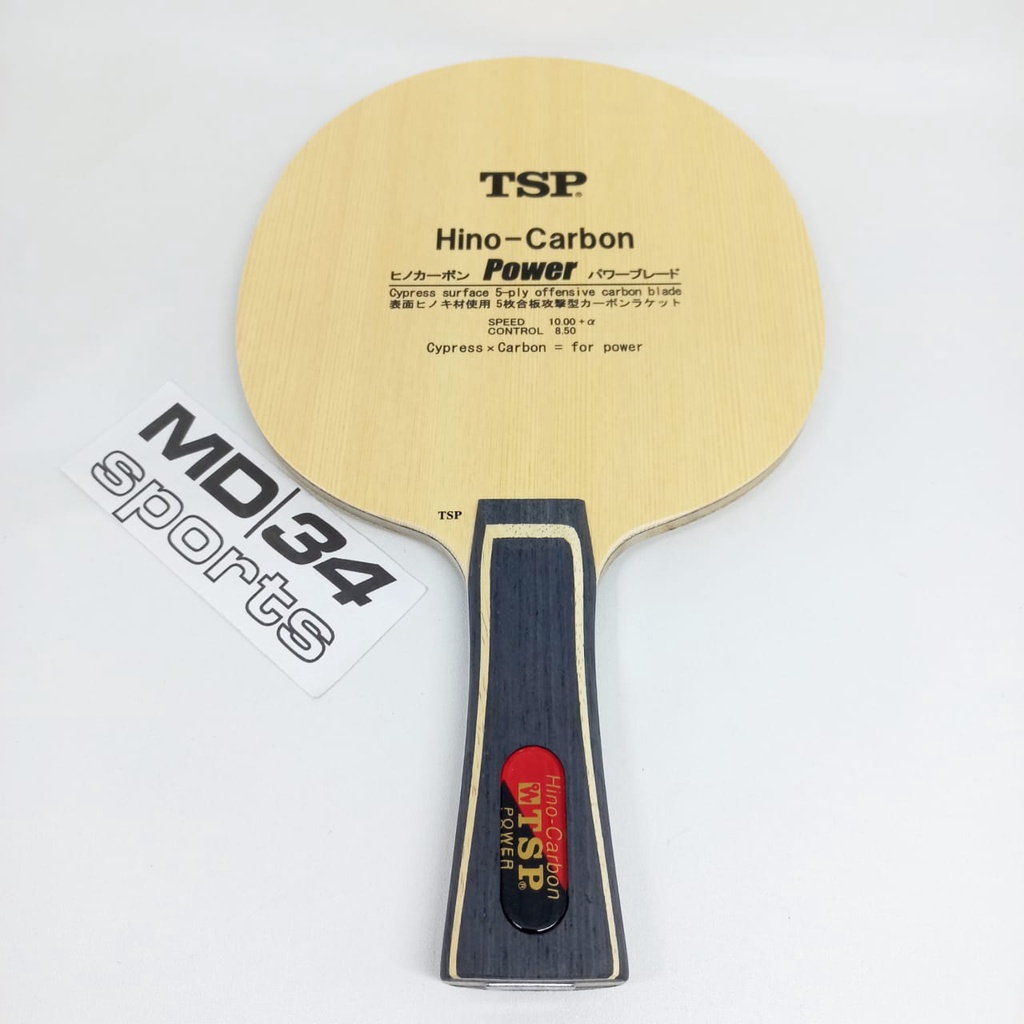 KAYU TSP HINO CARBON POWER - Kayu / Blade / Bet pingpong