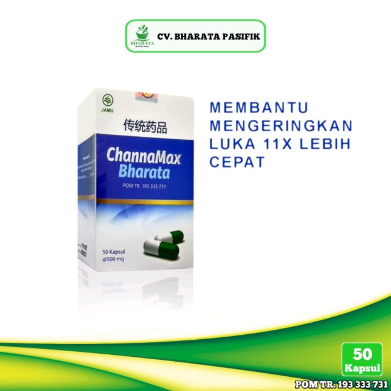 Obat Herbal Pengering luka dan nyeri pasca operasi caesar Channamax Bharata