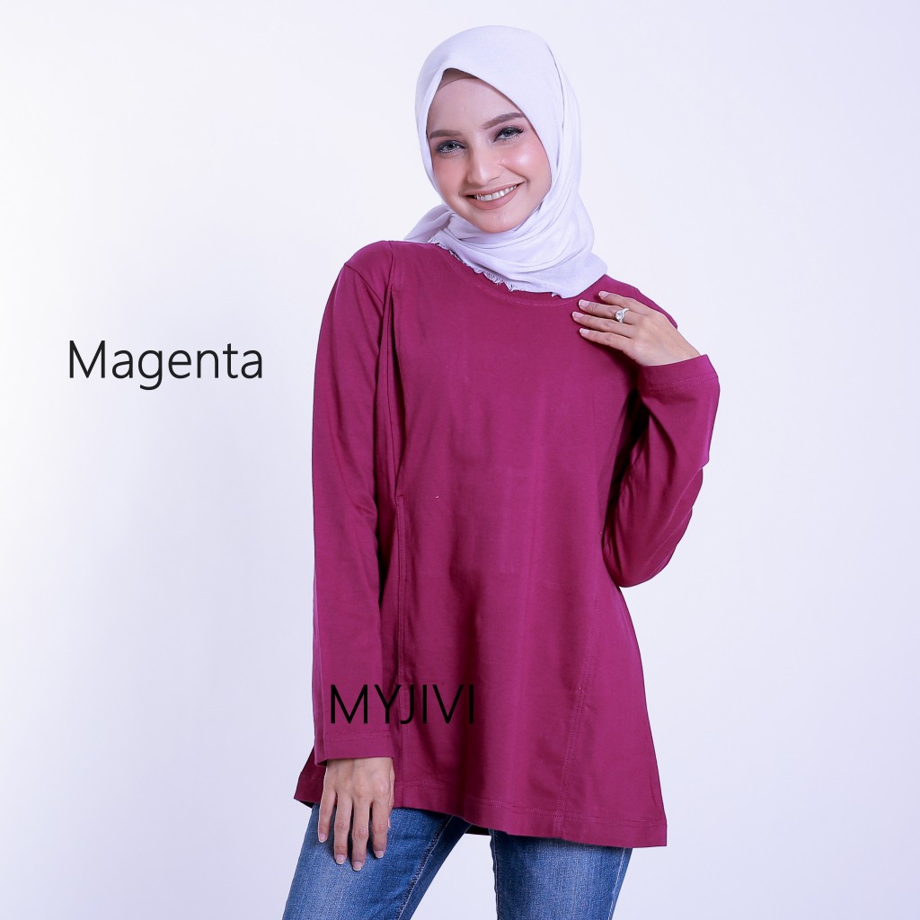 LONG SLEEVE T'SHIRT BY MYJIVI SERIES WARNA KEDUA