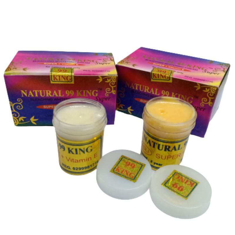 PAKET CREAM NATURAL 99 BLEACHINH PELANGI SIANG &amp; MALAM ecer