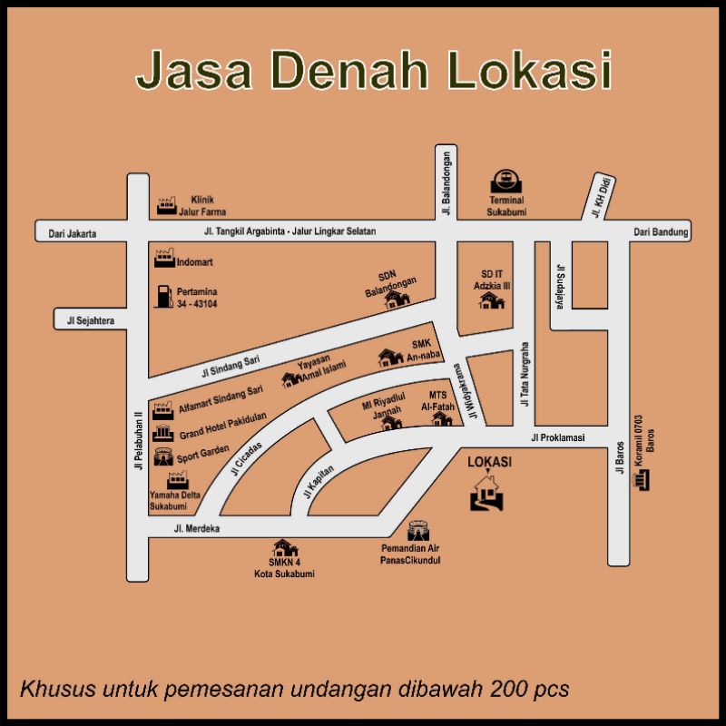 

Jasa Denah Lokasi