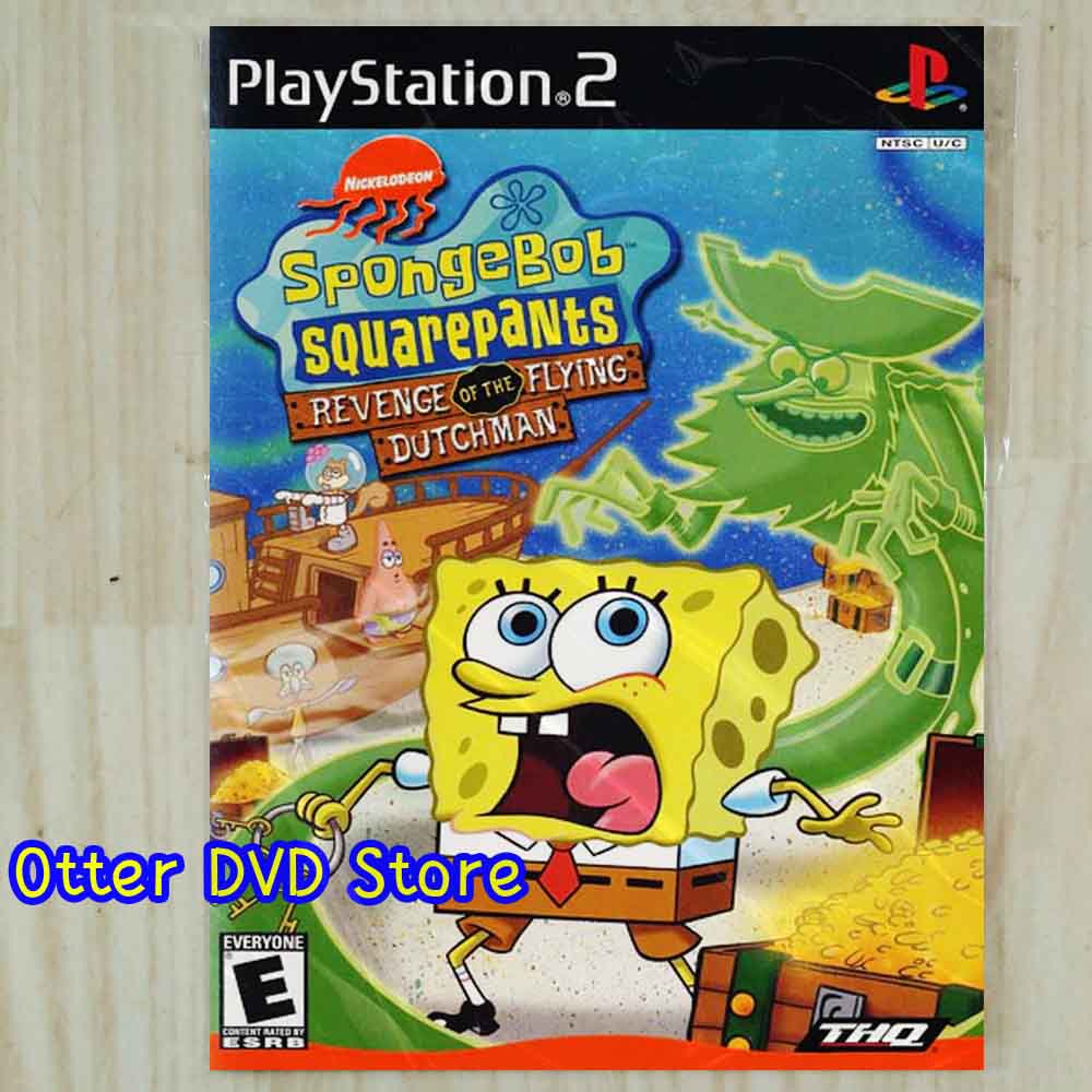Kaset Game PS2 PS 2 SpongeBob SquarePants - Revenge of the Flying Dutchman