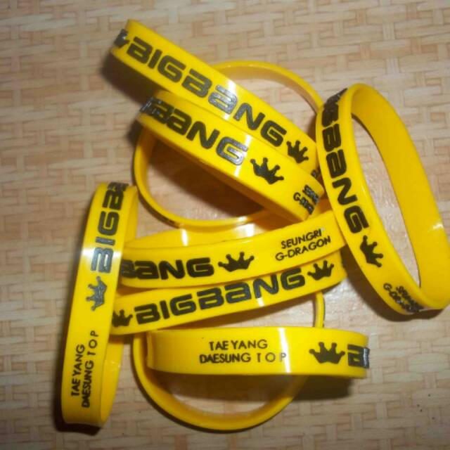 Gelang rubber bigbang/wrisband bigbang